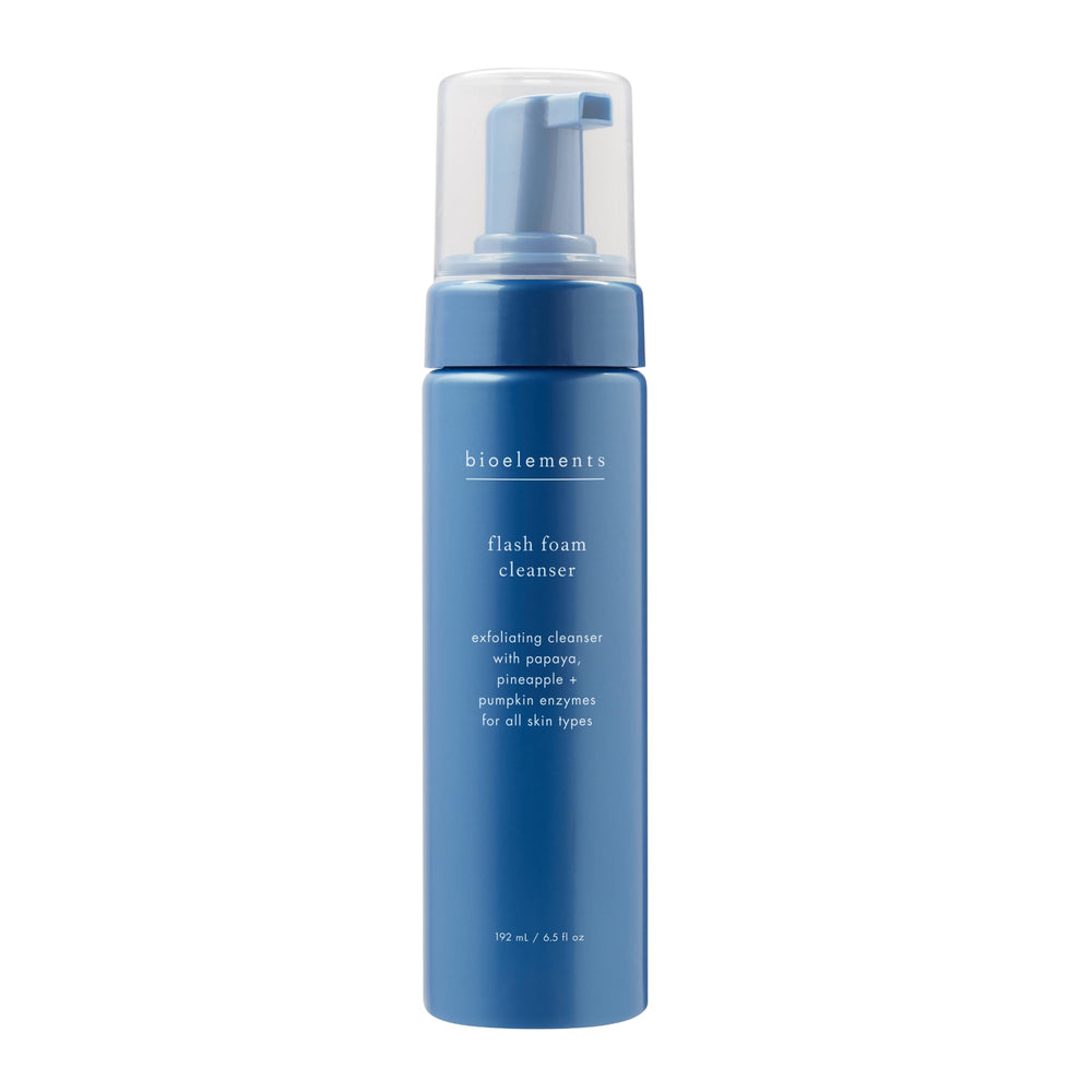 Bioelements Flash Foam Cleanser espuma densa para limpieza suave diaria