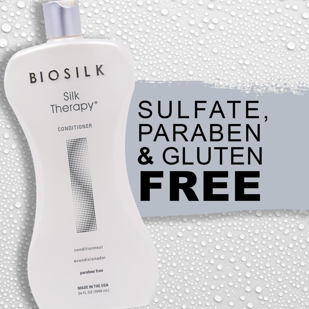 BioSilk Silk Therapy – démonstration d'utilisation pour un coiffage facile et agréable.