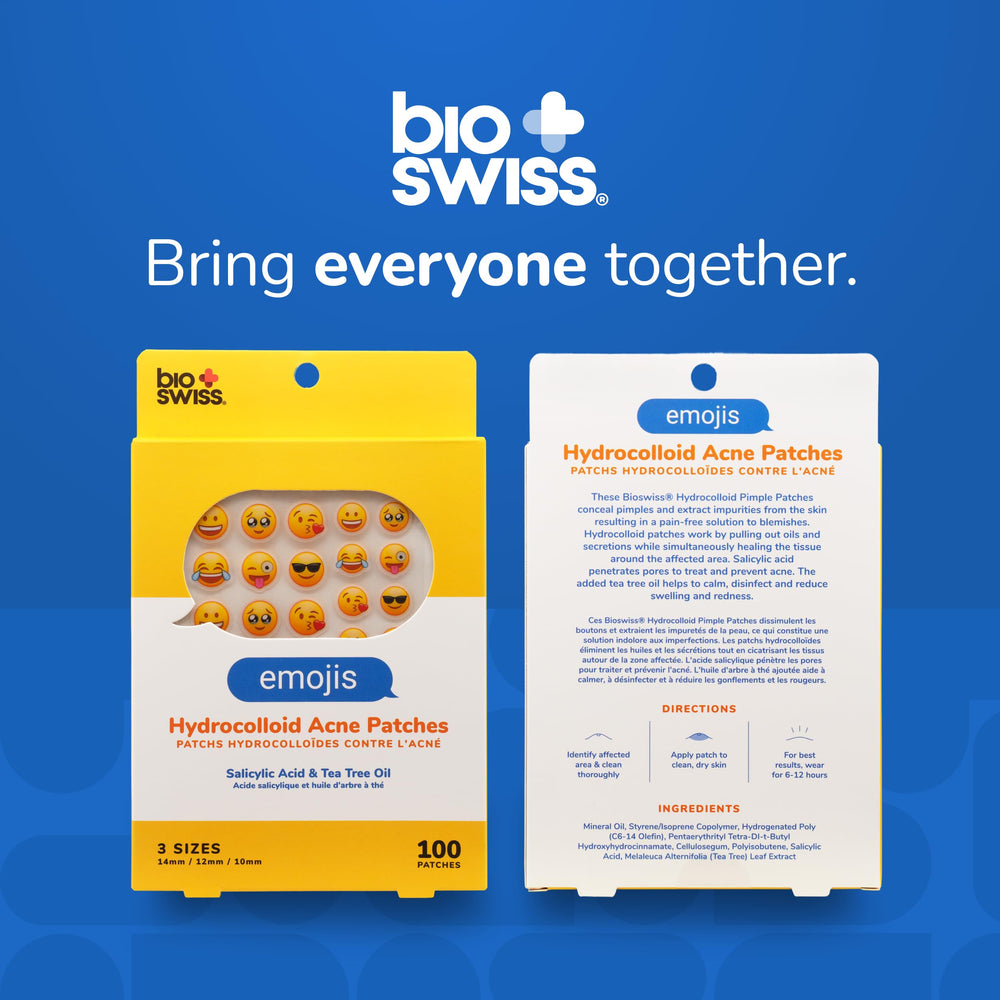 BioSwiss piel tras usar parches acné: piel más suave al despertar.