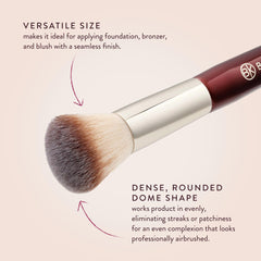 BK Beauty 106 reduce desperdicio al retener menos producto en las cerdas.