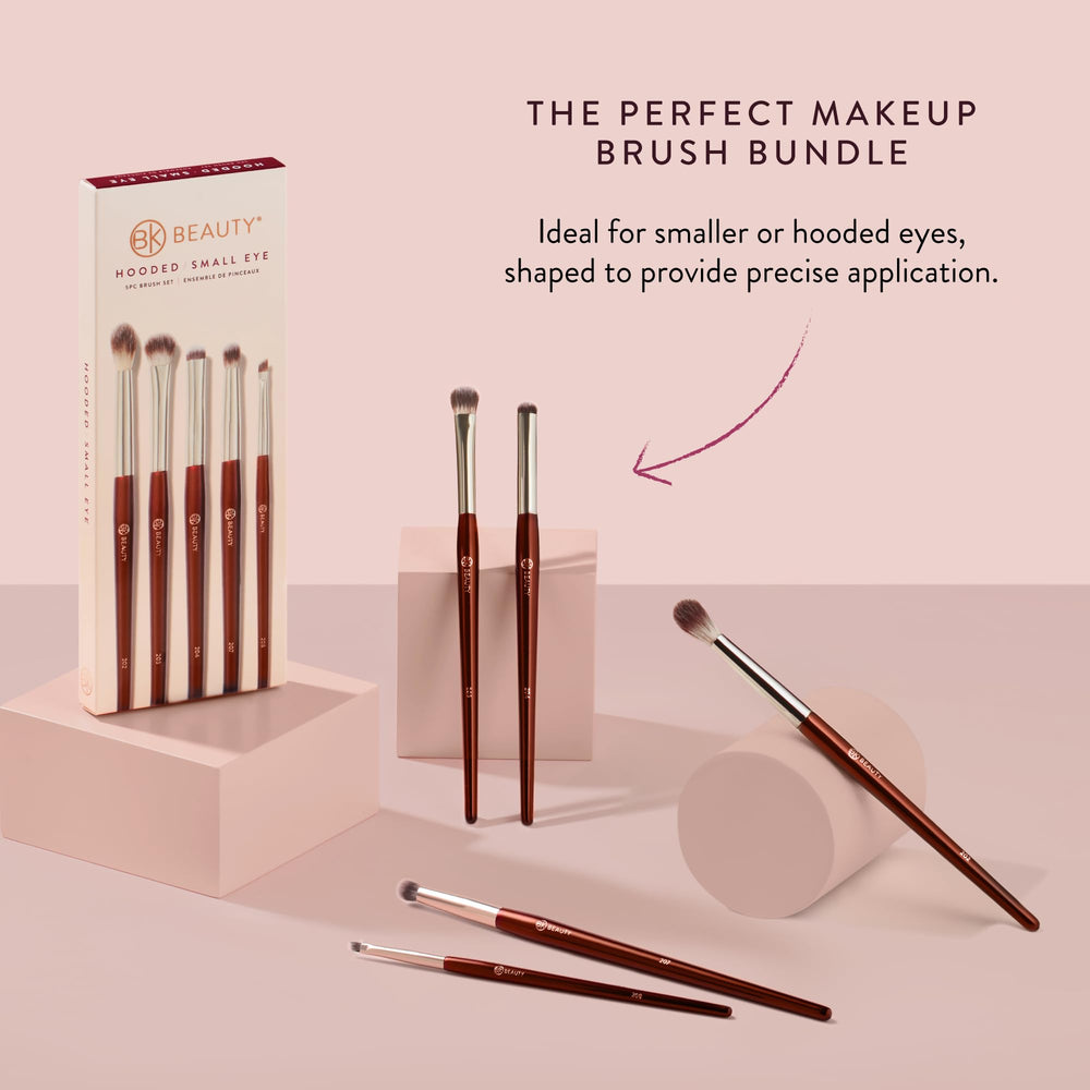 BK Beauty 207 Pencil Blender pincel para definir esquina externa y difuminar.