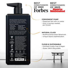 Blackwood For Men Acondicionador, nutrición profunda para brillo natural.