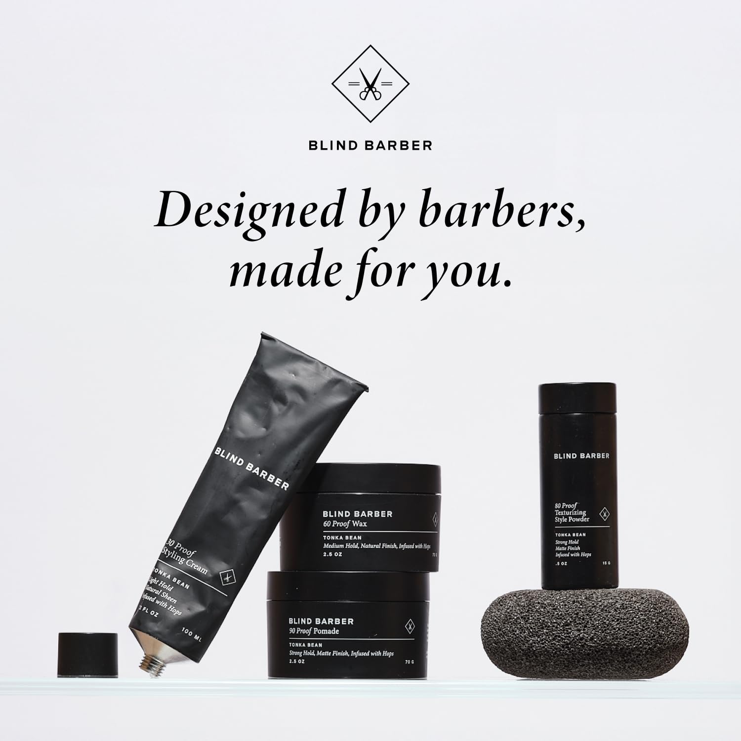 Fragancia de haba tonka de Blind Barber deja aroma suave.