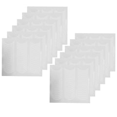 Pegatinas francesas con sonrisa de BlingKingdom para guiar líneas precisas