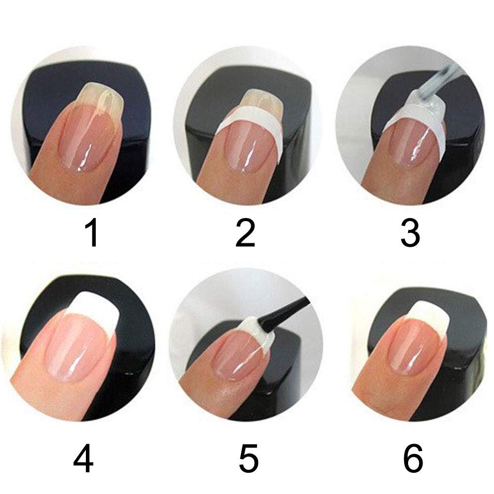 Pegatinas auto-adhesivas BlingKingdom fáciles de colocar antes del esmalte