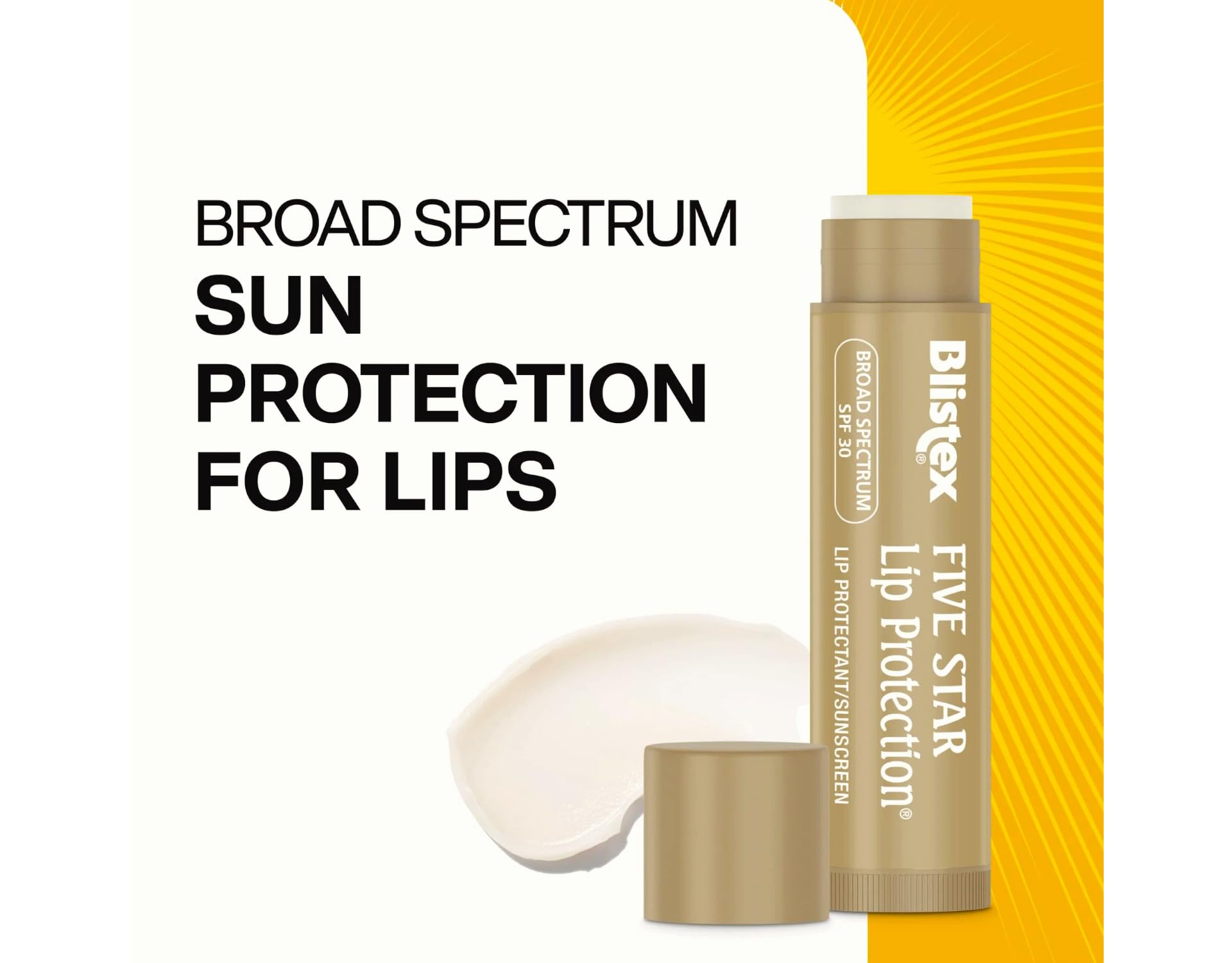 Blistex textura suave labios: se desliza sin dejar grasa.