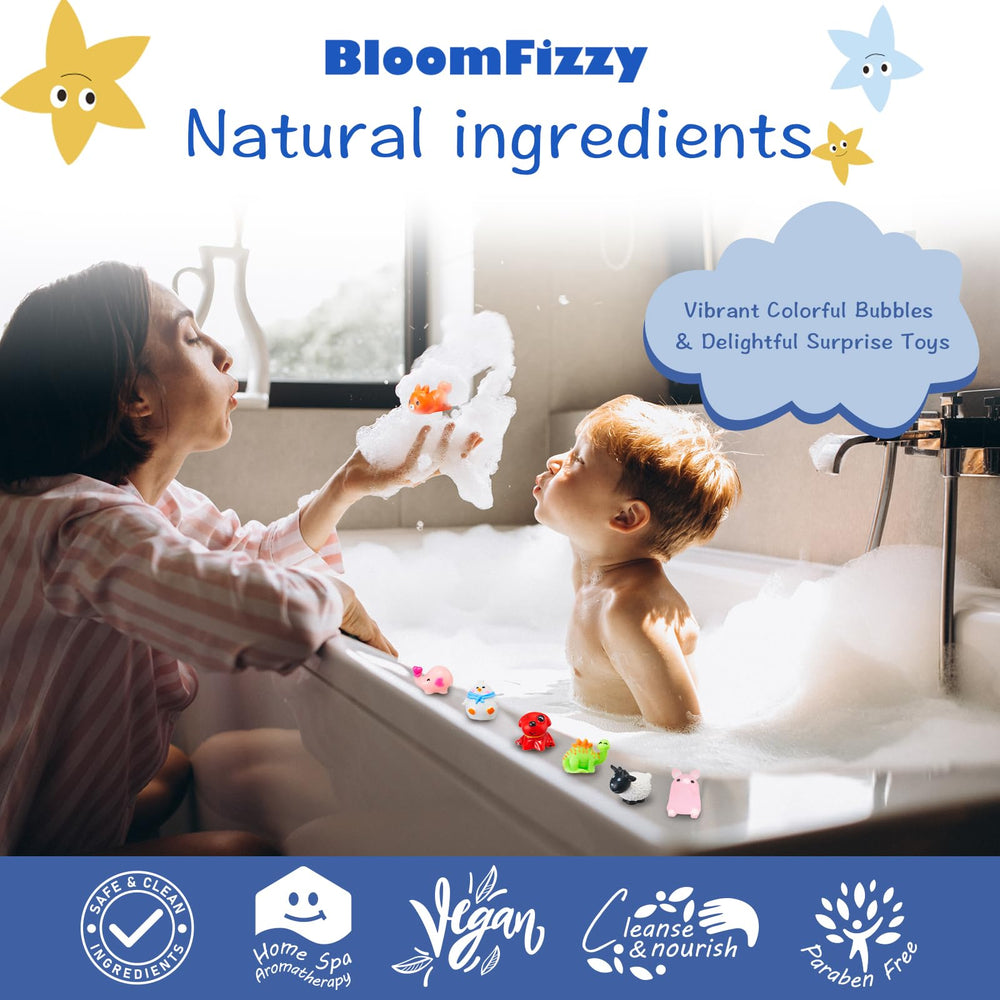 Regalo BloomFizzy para niños, ideal para cumpleaños.