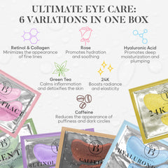 BLOOMORA Parches Ojos té verde para desinflamar y revitalizar