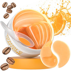 Parche BLOOMORA para ojos con vitamina C y cafeína, mejora la luminosidad.