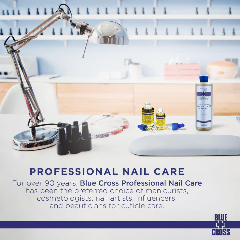 Blue Cross Nail & Cuticle Oil: producido en EE. UU. y libre de crueldad