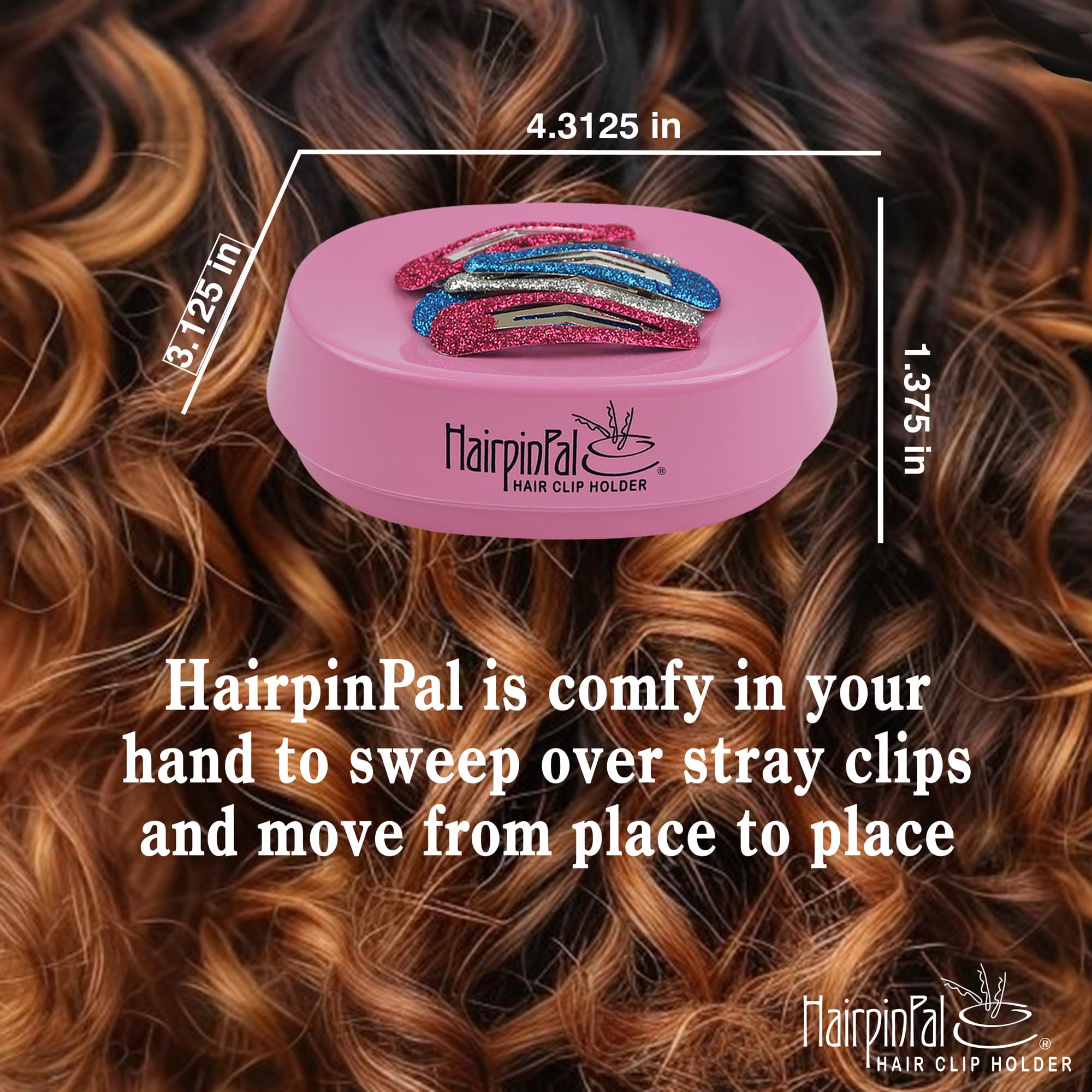 HairpinPal incluye 25 horquillas para empezar a organizar.