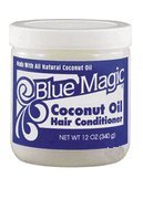 Blue Magic Acondicionador de coco para cabello suave y manejable, con hidratación duradera.