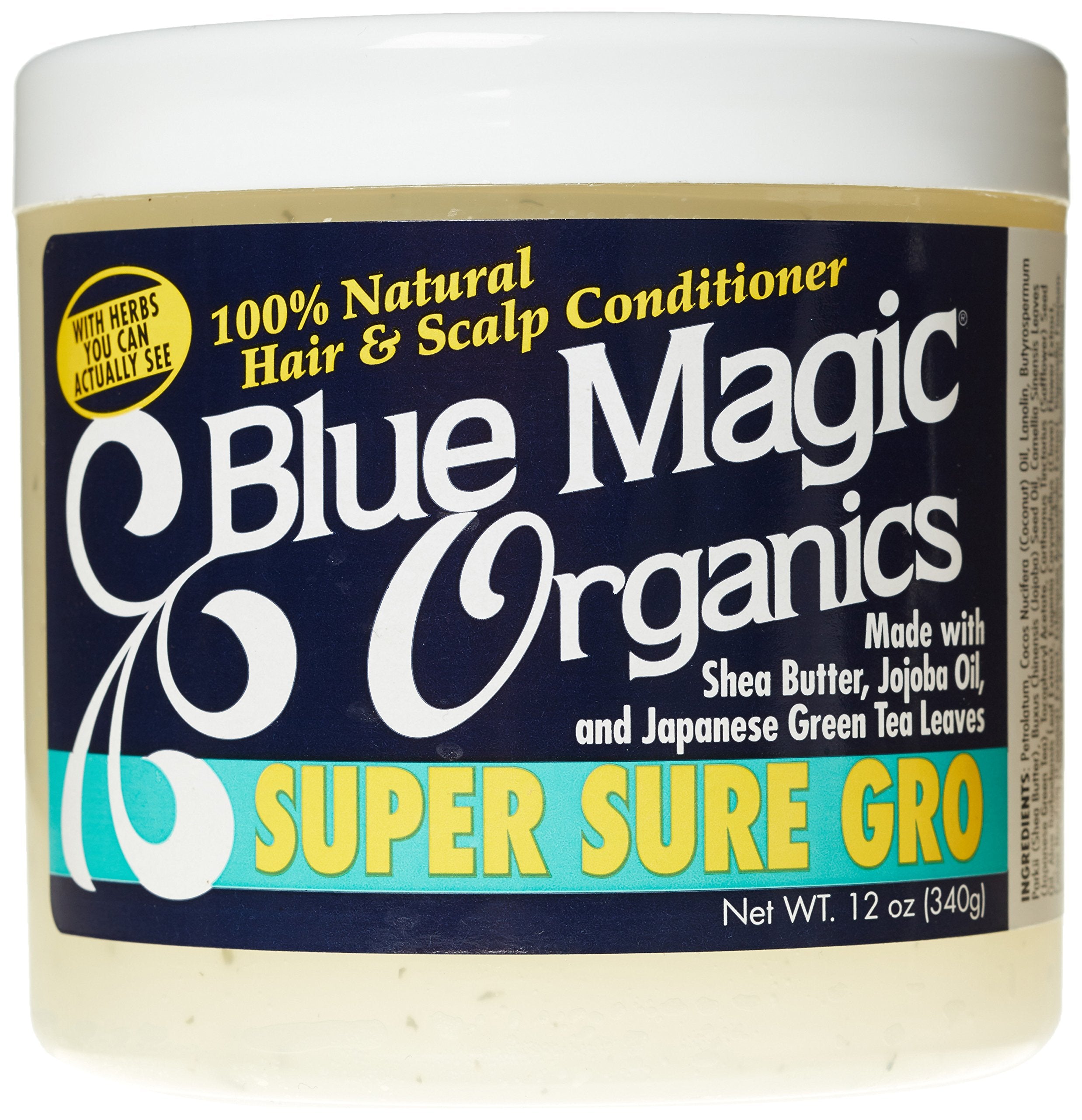 Blue Magic Super Sure: botella para crecimiento capilar y nutrición diaria