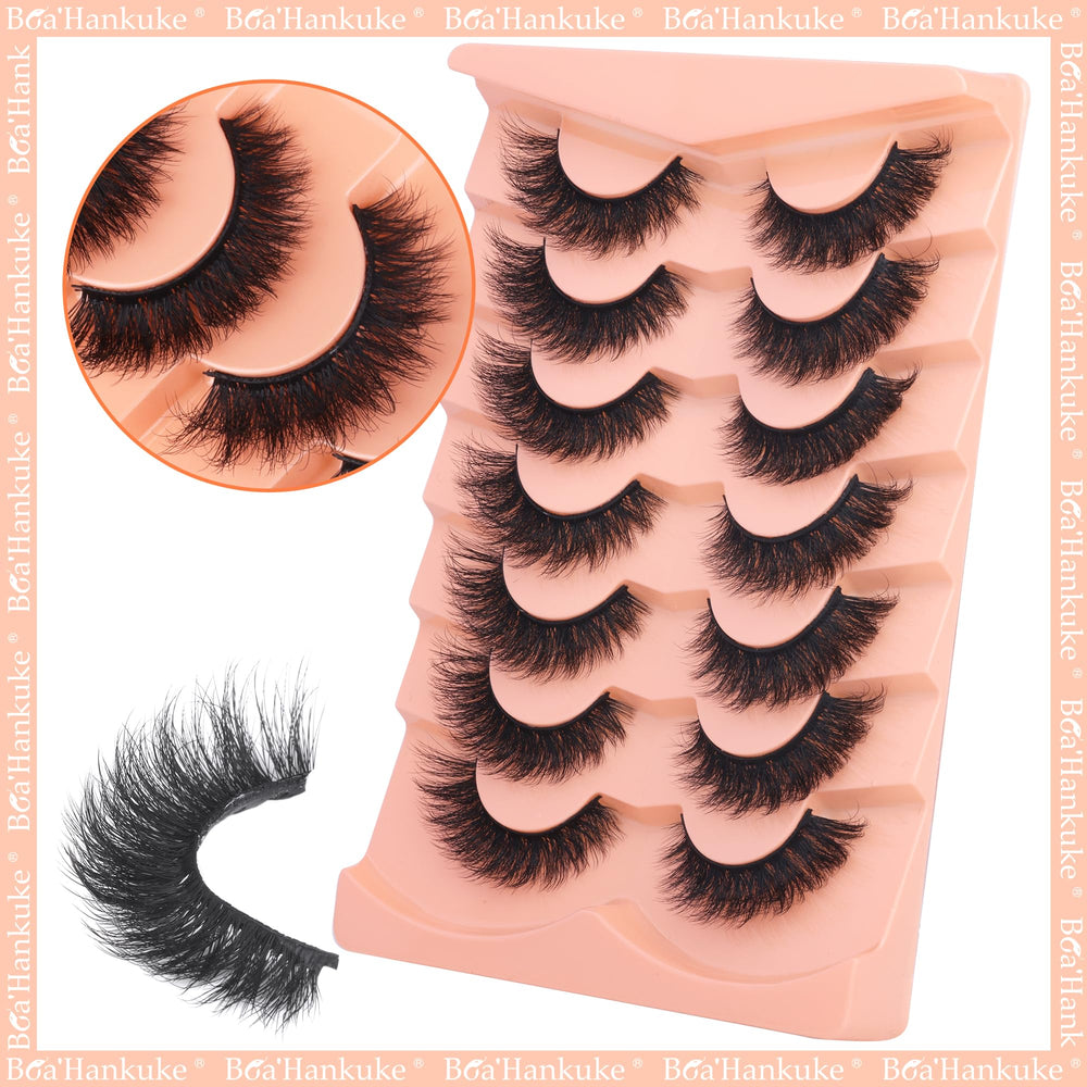 Boahankuke pestanas Cat Eye look dramatic para exterior