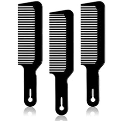 Boao peine para corte plano, negro, delineación suave