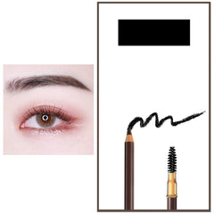 Bodermincer lápiz cejas marrón oscuro, tono ideal para cabello castaño.