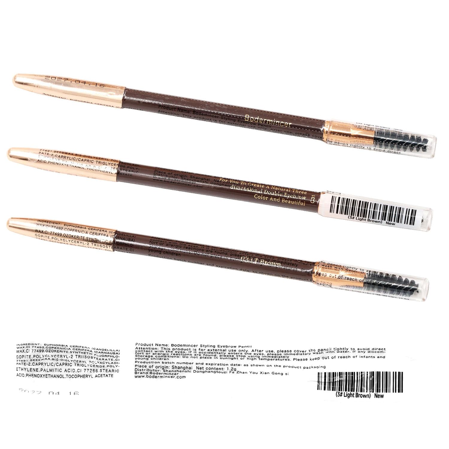 Bodermincer tono marrón claro ideal para cabello claro.