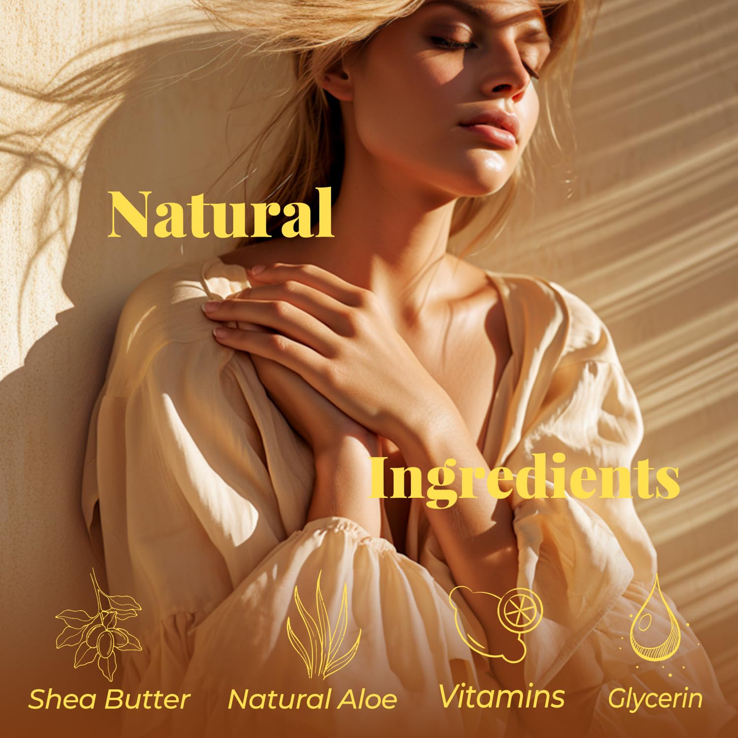 BODY & EARTH crema de manos con fragancia Lavanda para aroma calmante