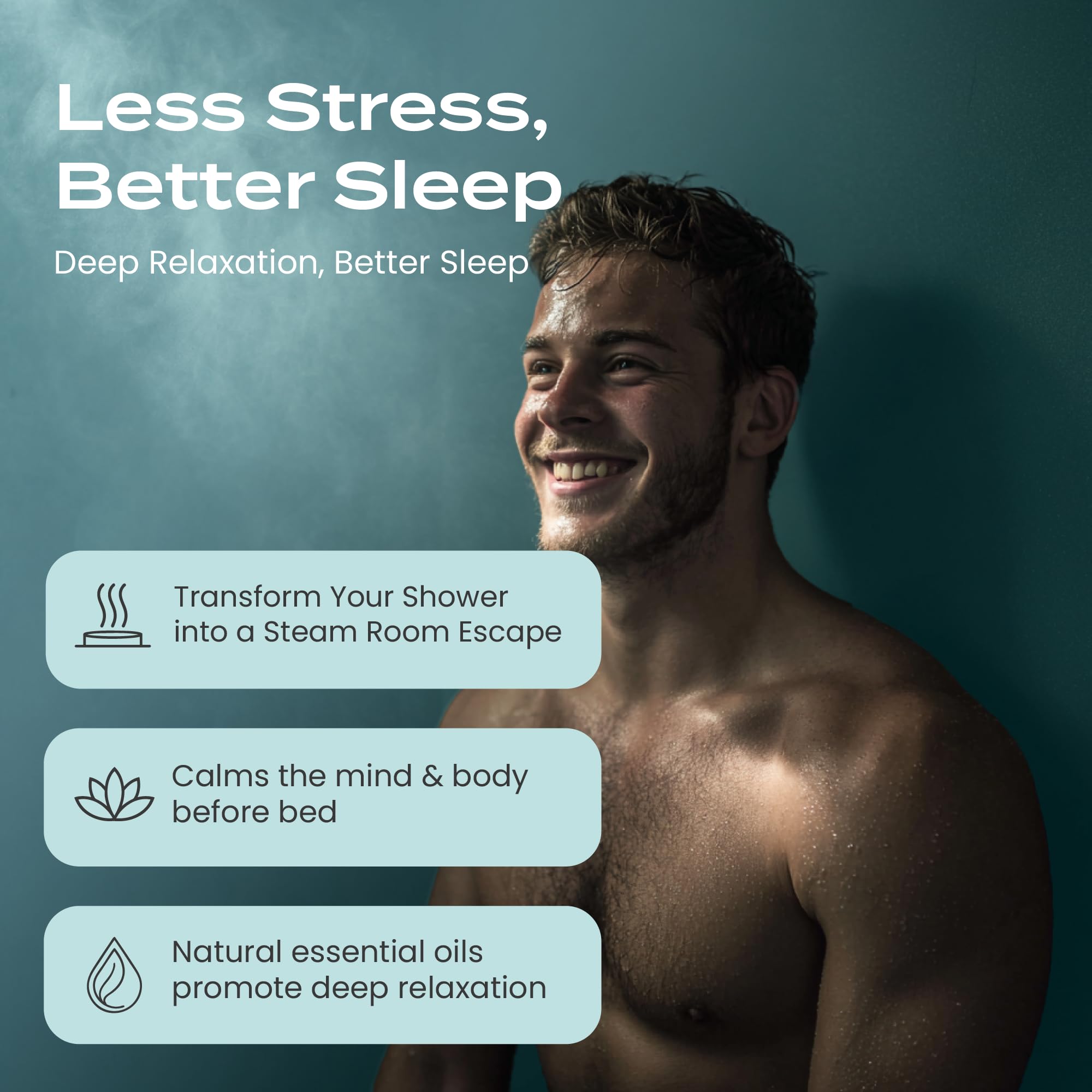 Body Restore momento de relajación, uso diario para reducir tensión.