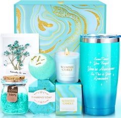 BodyRefresh cesta regalo bienestar para mujer, perfecta para cumpleaños y días especiales.