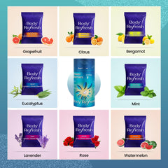 BodyRefresh duración de aromas que alarga la experiencia de la ducha.