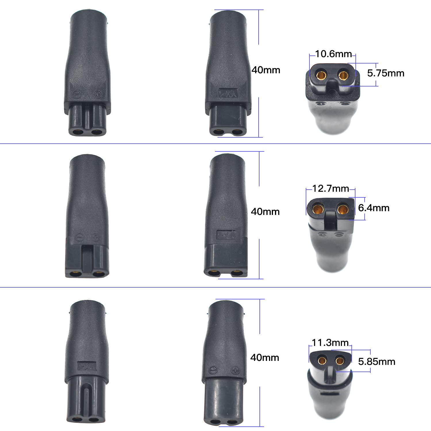 BOEEA cable USB 5V para carga estable de afeitadoras y recortadoras.