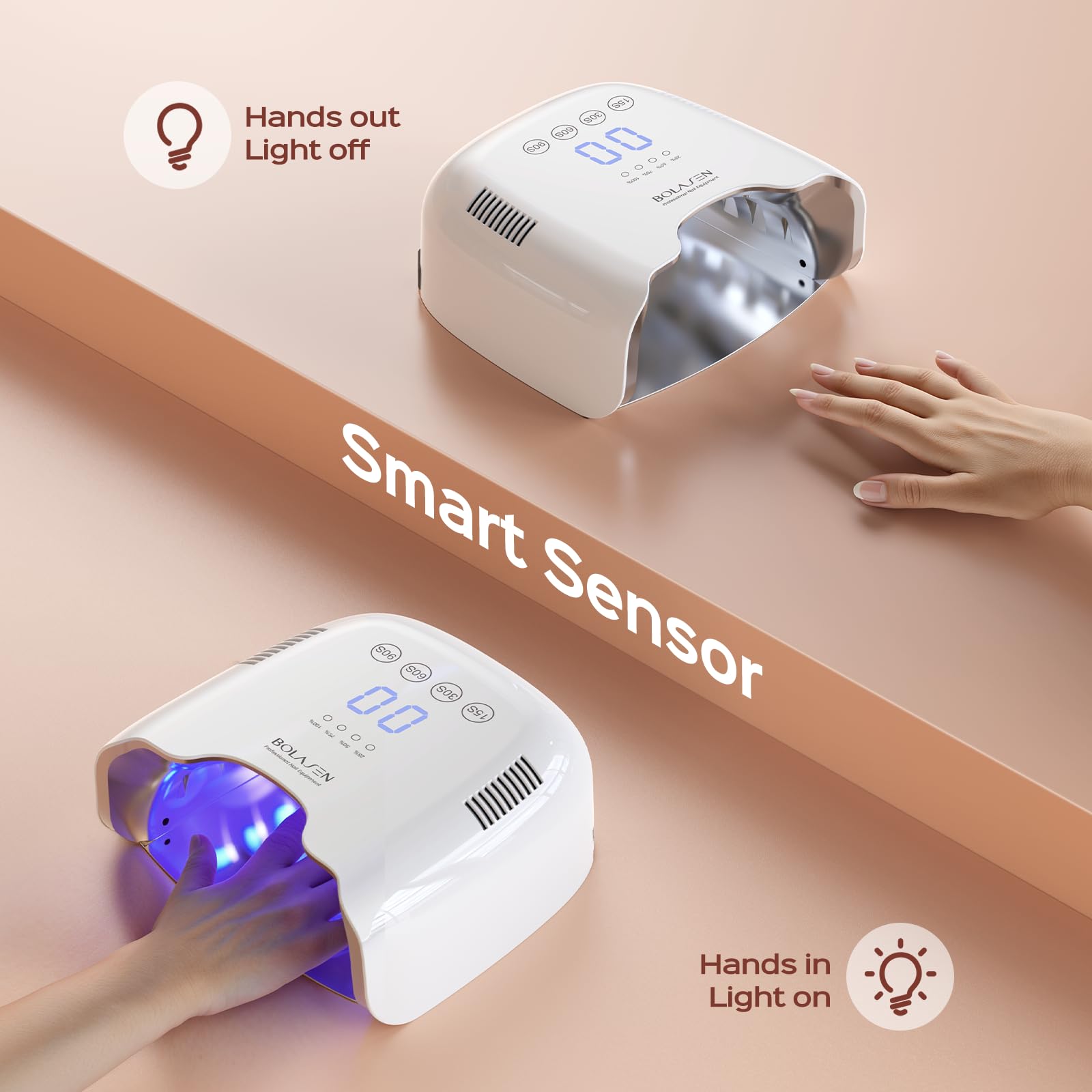 Paquete de BOLASEN incluye adaptador y manual de uso