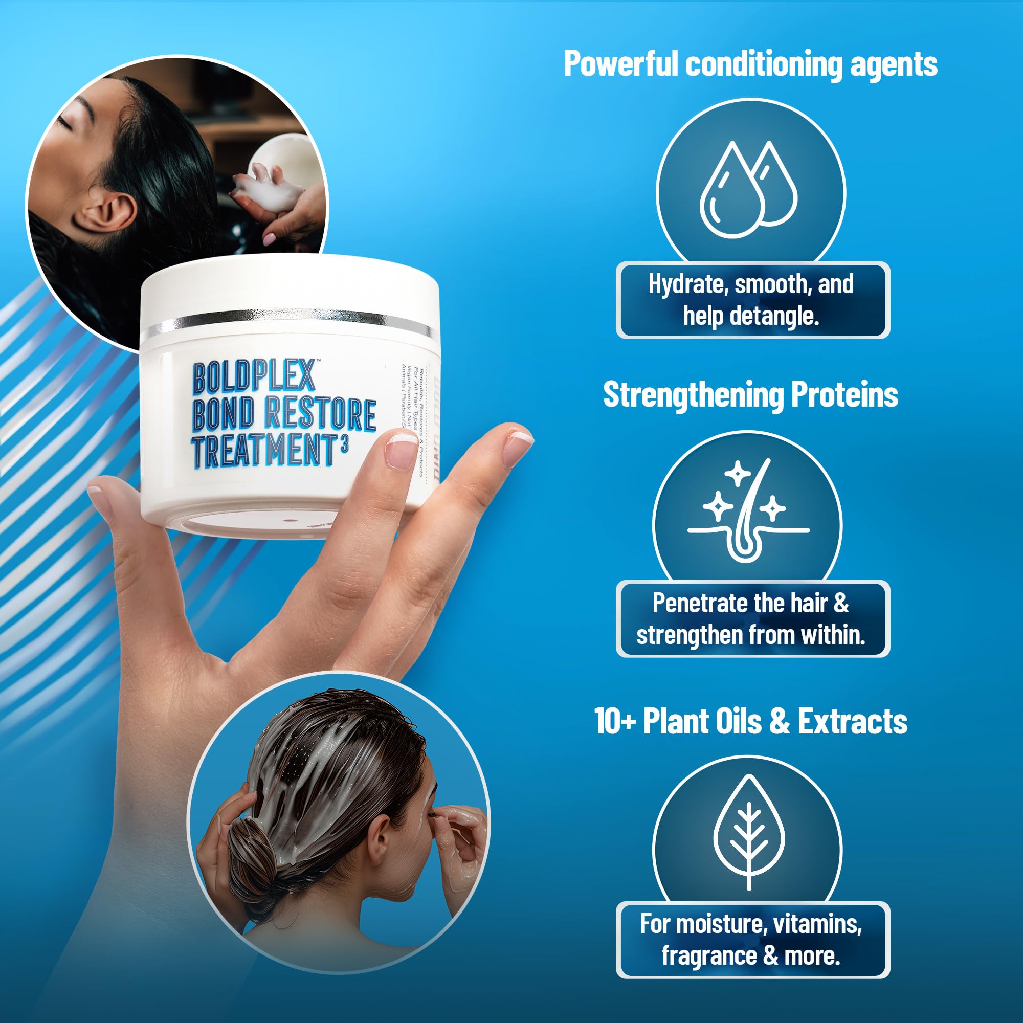 Enjuague suave para revelar cabello suave y nutrido