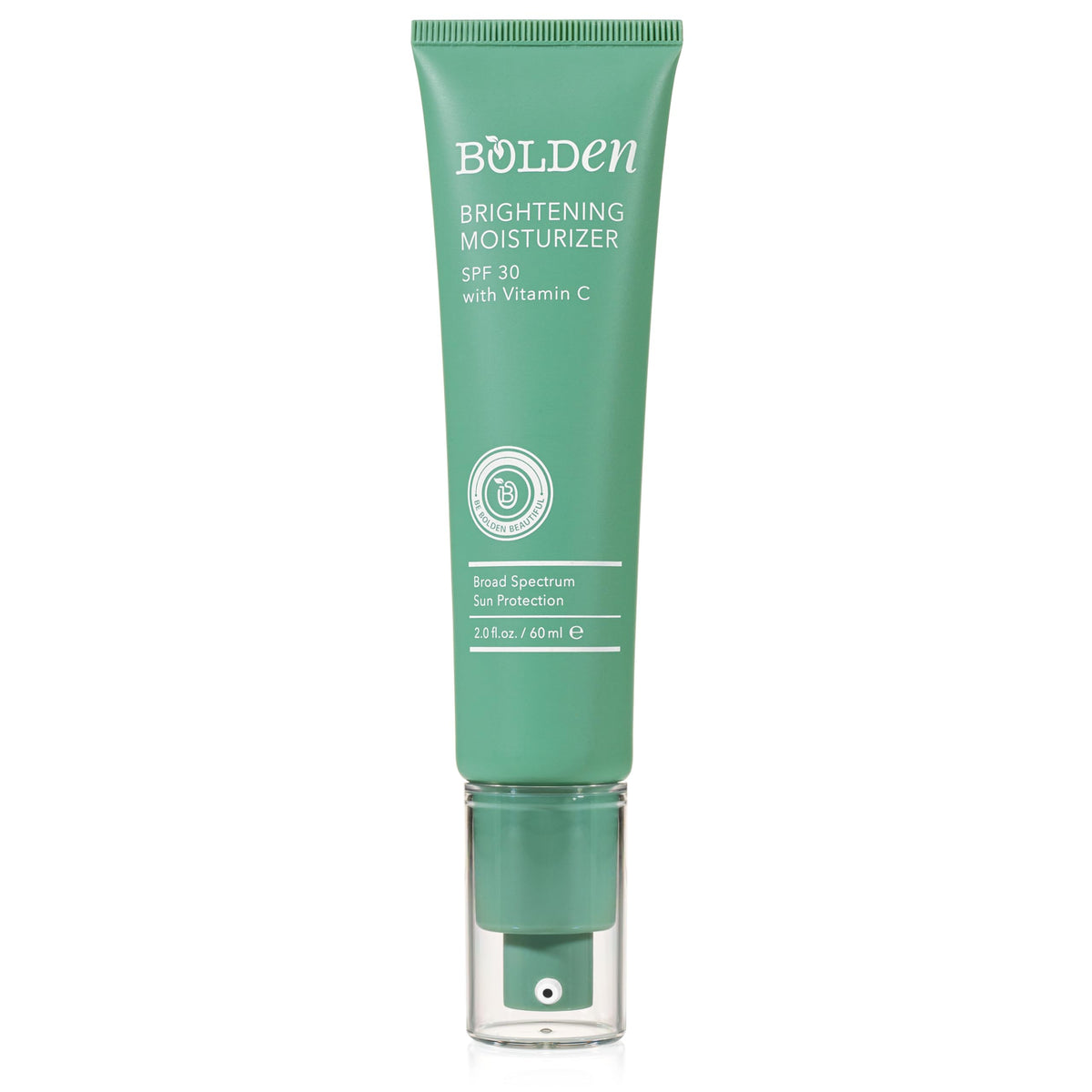 Bolden hydratant visage éclaircissant SPF30 – protection et teint uniforme.
