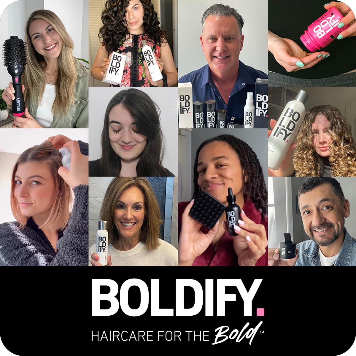 Boldify herramienta cuatro en uno para retoques de cabello y delineado