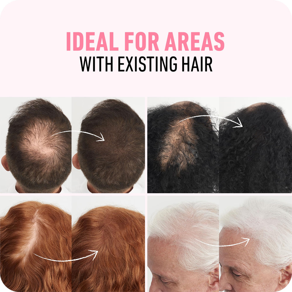 Boldify Fibras Capilares: ajuste de color para igualar raíces y cabello.
