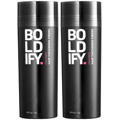 Fibras Boldify para el cabello frascos 56g brindan cobertura instantánea para coronilla.