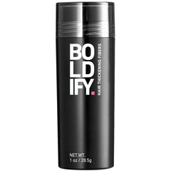 Boldify Fibras Capilares en cabello delgado para mayor volumen y naturalidad.