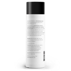 Etiqueta dermatológica de Boldly Basic Champú Sin Fragancia, respaldo profesional