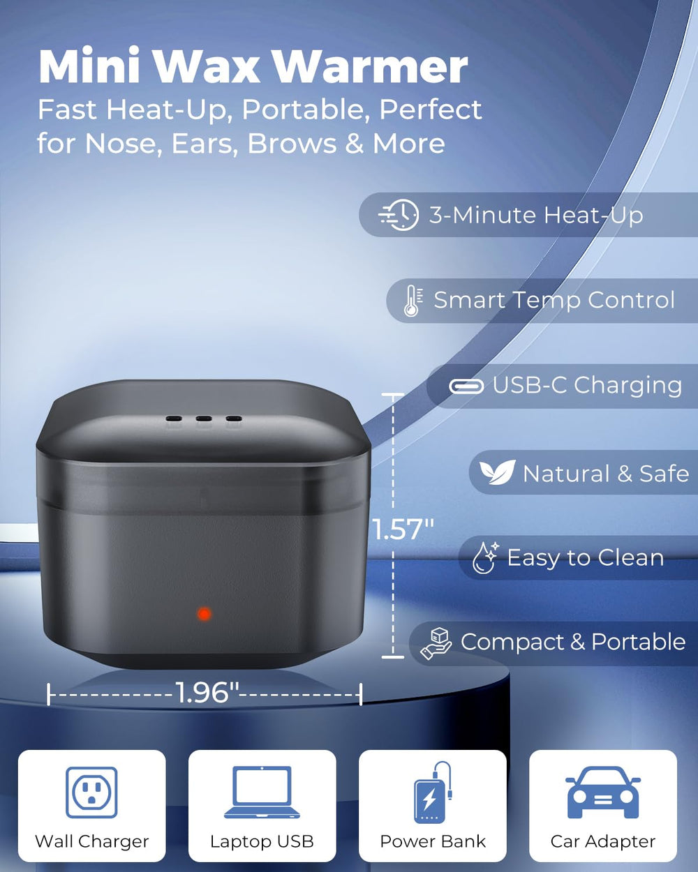 Boloye Control de Temperatura integrado: seguridad y comodidad durante la depilación.