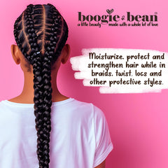 Boogie y Bean aplicación sin enjuague para uso diario en rizos