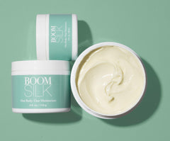 Boomsilk crema corporal, hidratación diaria para piel seca.