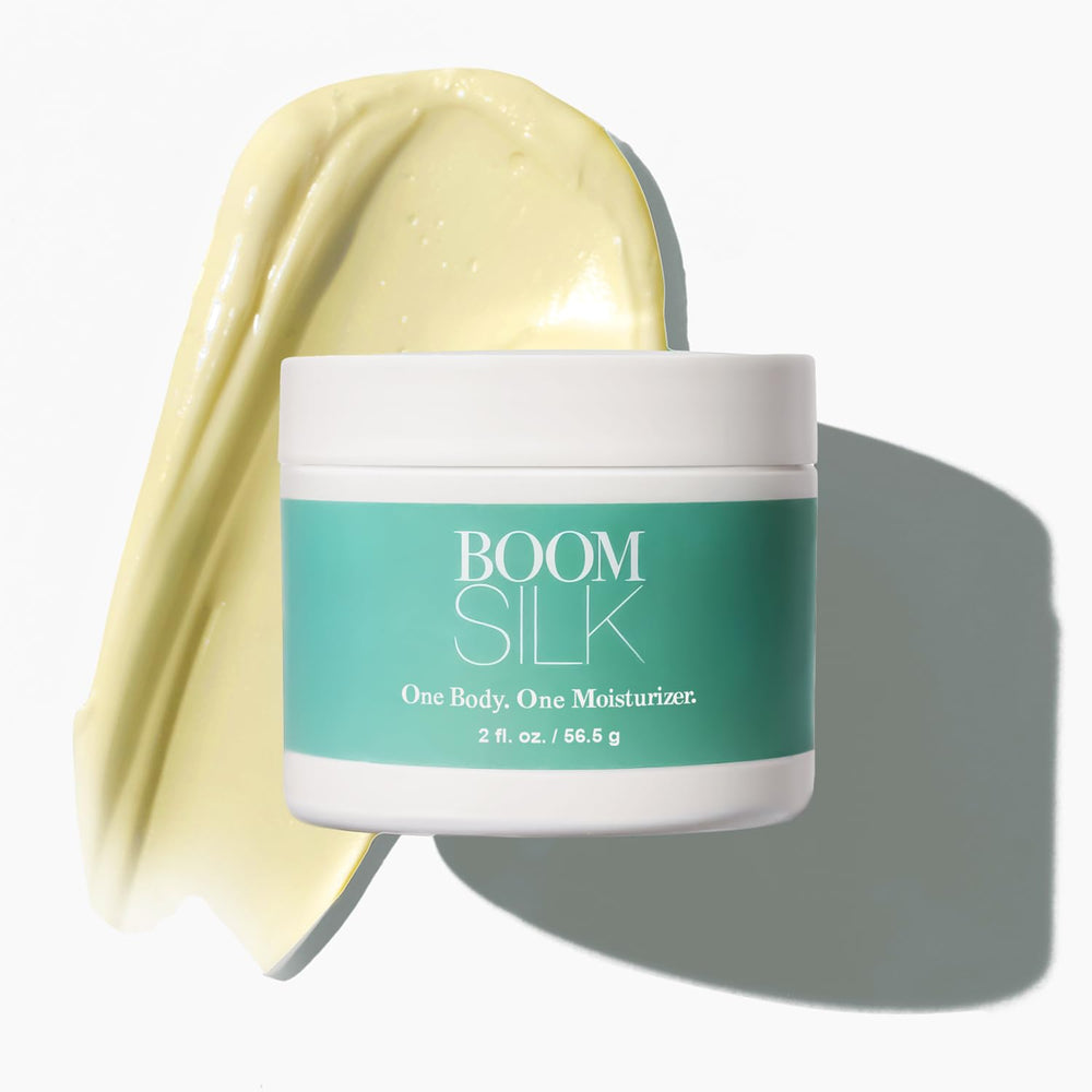Boomsilk crema facial, textura cremosa que aporta sensación lujosa.