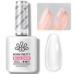 Born Pretty Builder Gel: aplicación fácil para base suave y nivelada.