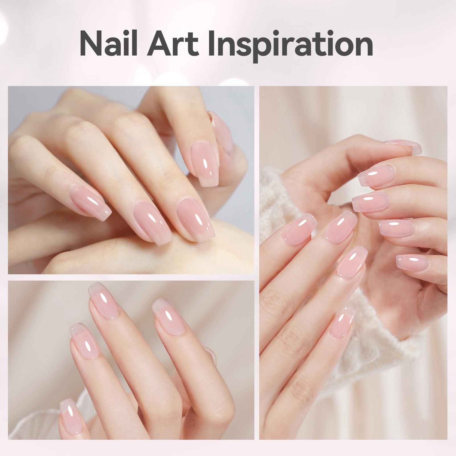 Uso doméstico o en salón profesional con Born Pretty Builder Gel.