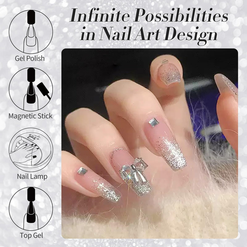 Diseños variados con imán, estilo propio con Born Pretty.