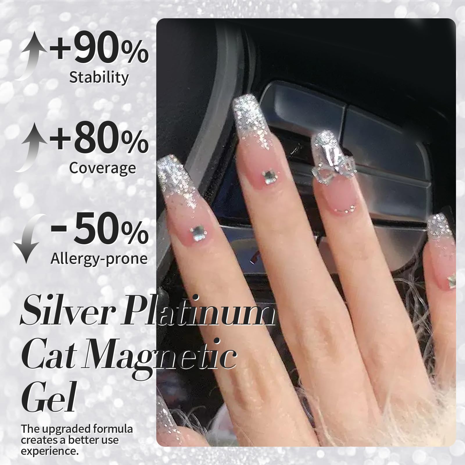 Envase de 15 ml de Born Pretty, gel de manejo fácil para manicura.