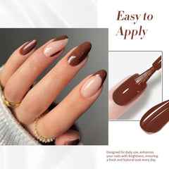 Born Pretty esmalte gel aplicación fácil con pincel, ideal para principiantes.
