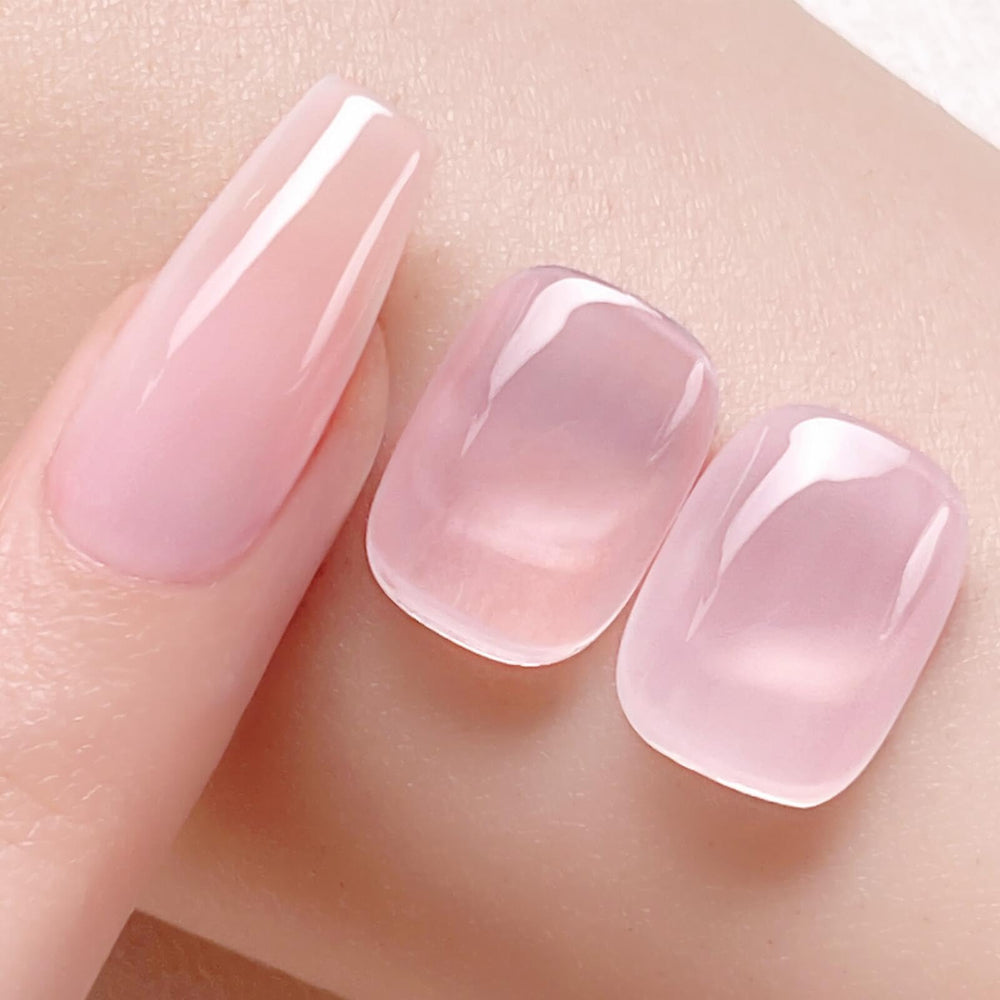 Born Pretty esmalte gel blanco, acabado suave y duradero.