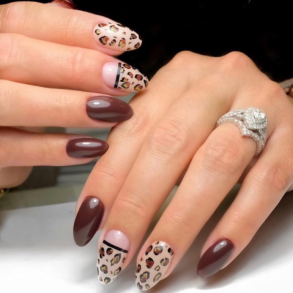Born Pretty esmalte gel caramelo tono otoño en botella, acabado cálido para uñas.