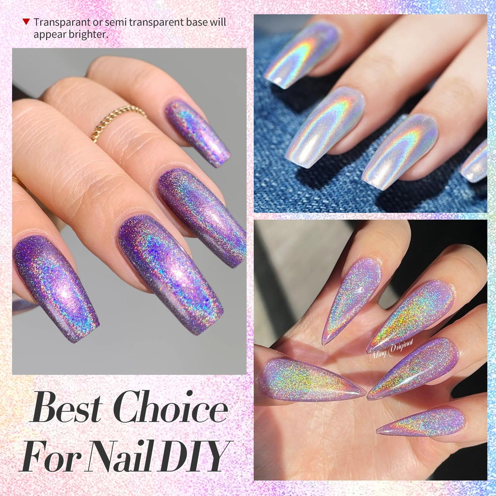 Born Pretty polvo para UV gel, realza color y tono de uñas.