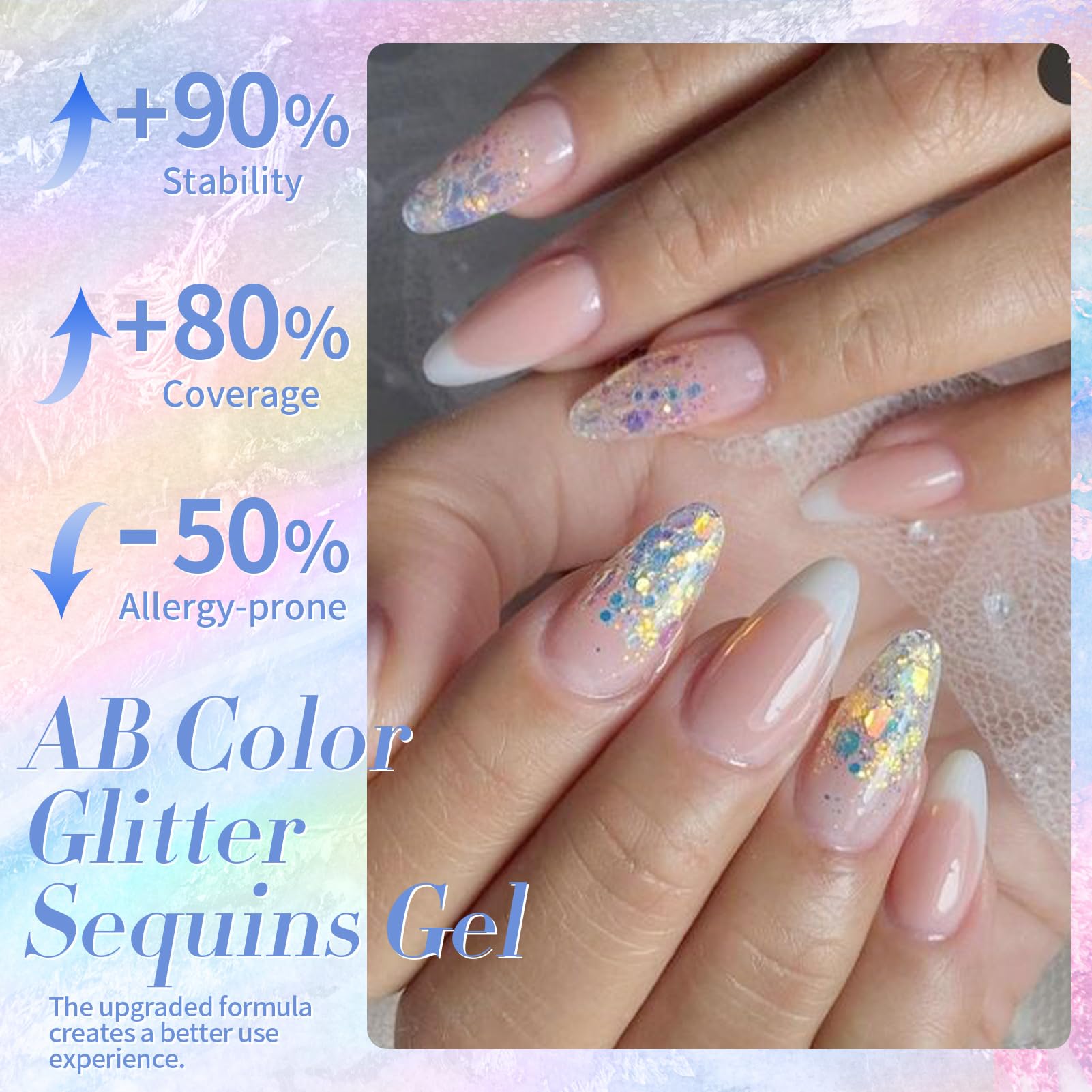 Born Pretty regalo perfecto, conjunto de esmalte gel rosa para celebrar ocasiones