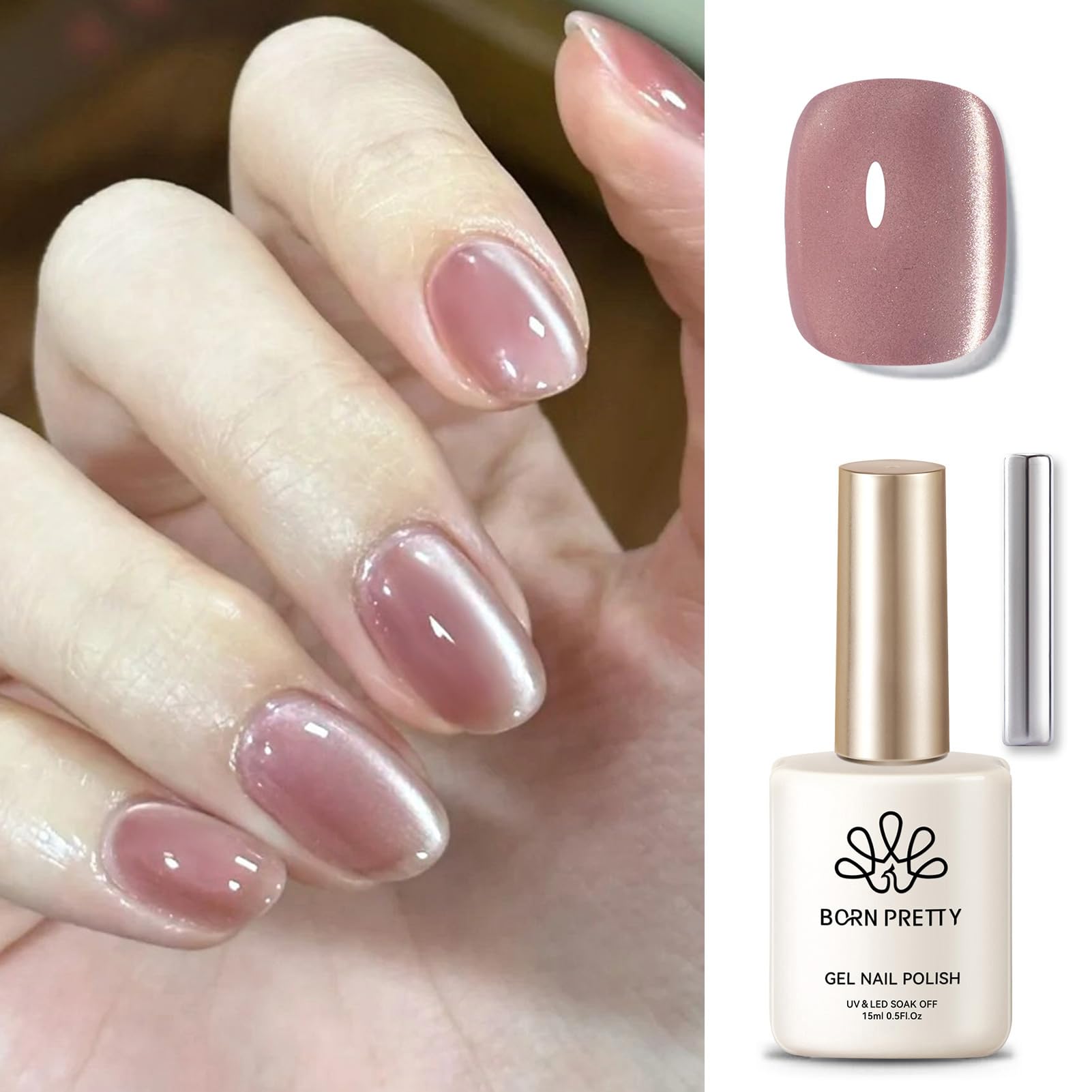 Born Pretty, remoción de gel suave sin dañar las uñas