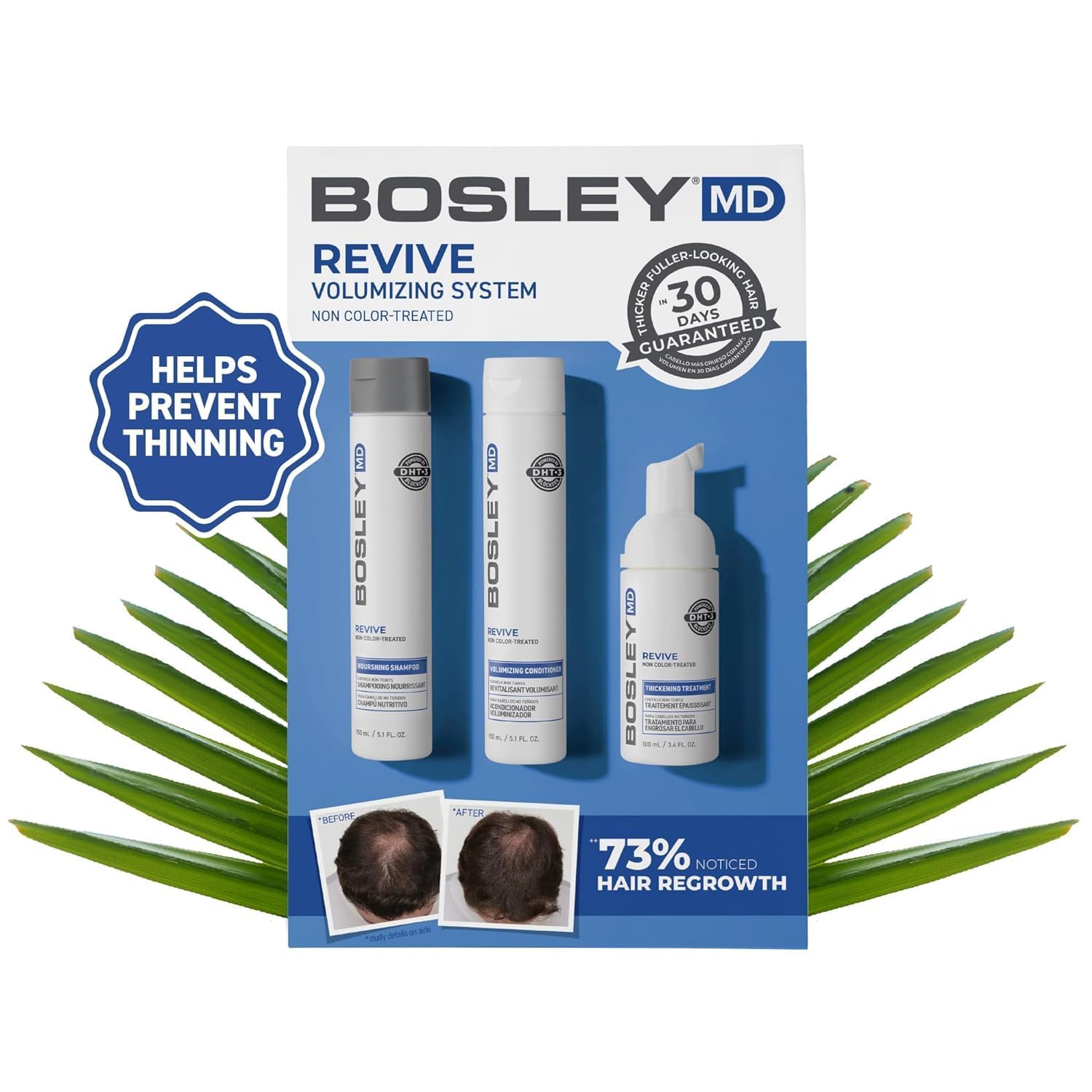 BosleyMD BOSRevive après-shampooing volumisant pour cheveux plus épais