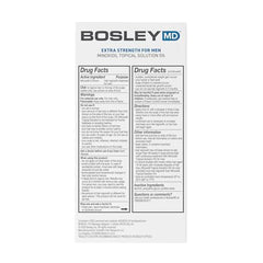 bosleymd pack de dos frascos minoxidil 5% para hombres